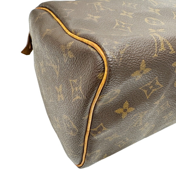 LOUIS VUITTON Speedy 25 M41528 SP0999 Monogram Boston Bag for Men and Women - Picture 6 of 15